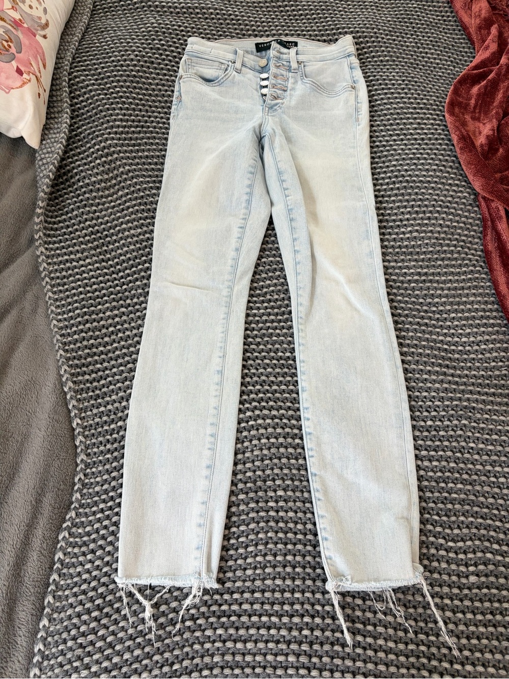 Veronica Beard Debbie Ankle Skinny High Rise Jeans Size 23